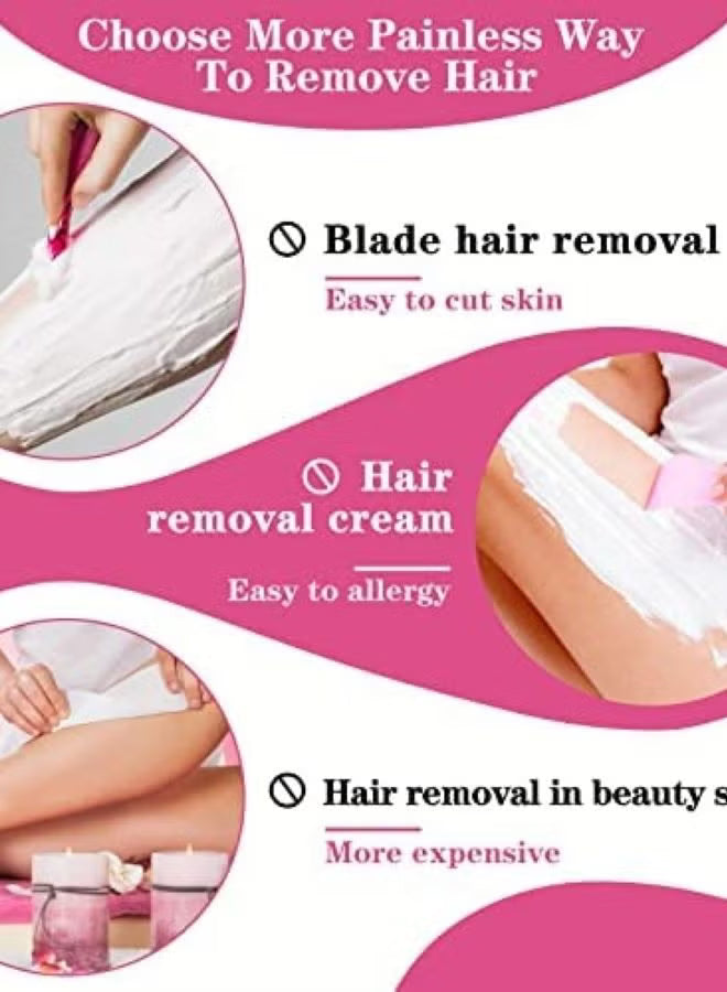 Magic Crystal Hair Remover – Painless Exfoliating Tool for Smooth Body, Legs & Feet